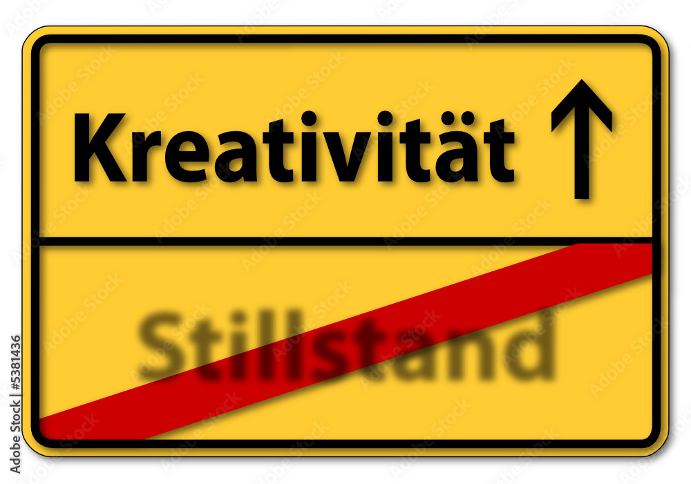 kreativität stillstand