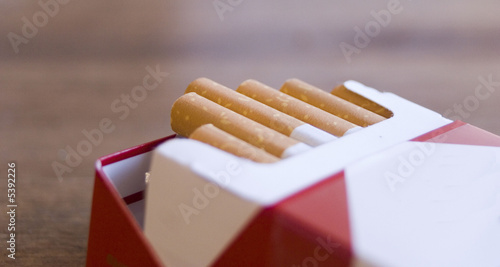 Foto paquet de cigarettes