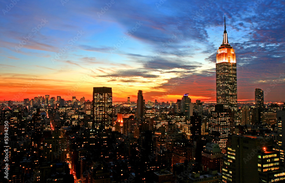 Obraz premium Panoramę Nowego Jorku