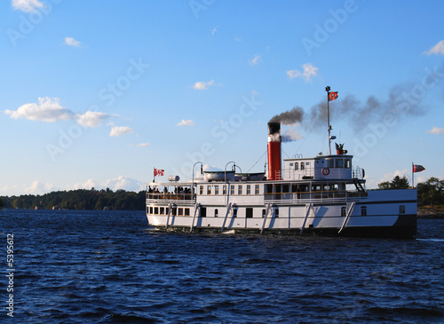 Steamship - Side view