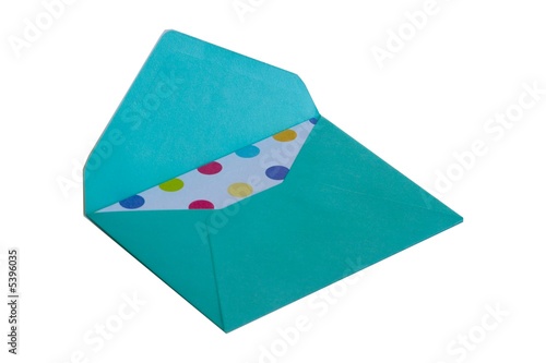 Greeting card and matching envelope