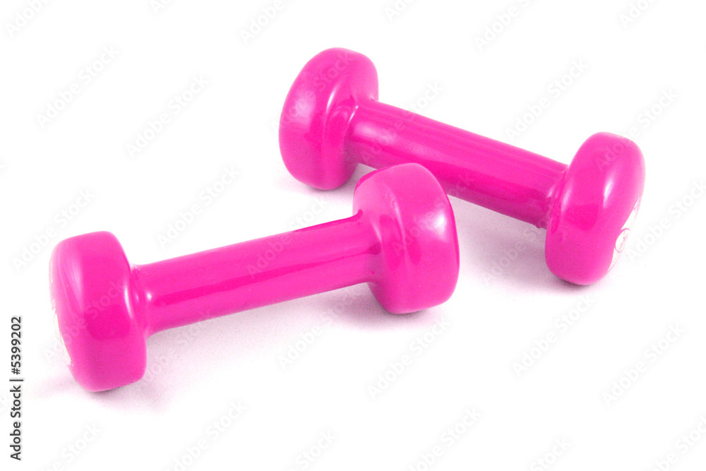 Pink Dumbells Pink Dumbells