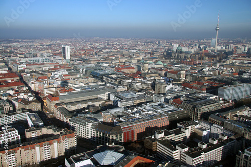 Berlin Innenstadt aus der Luft
