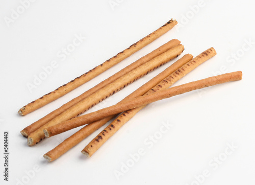 A pile of salted pretzel sticks