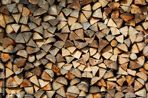 wood on the fuel