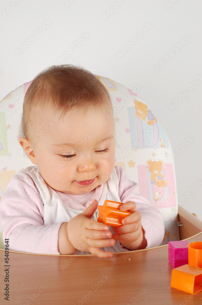 baby having fun