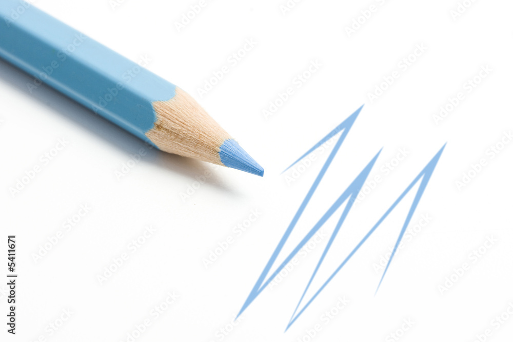 all colors of the colouring pencils: blue sky all colors of the colouring pencils: blue sky