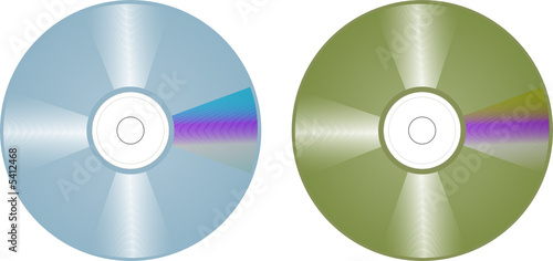 compact disc vector
