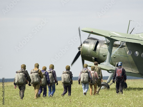 Getting on the plane