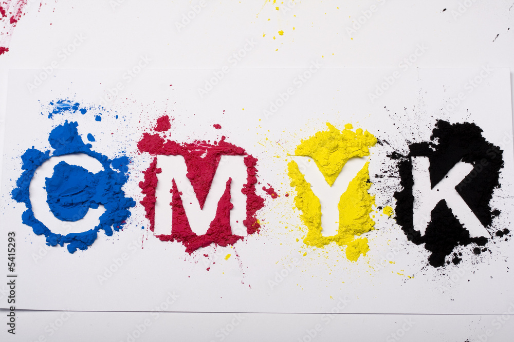 Fototapeta premium CMYK