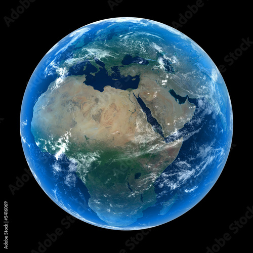 Fototapeta Naklejka Na Ścianę i Meble -  Earth - Africa