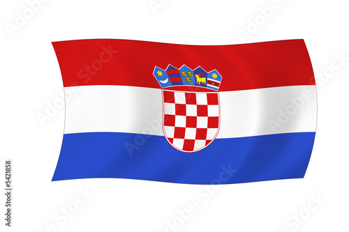 Kroatien Flagge