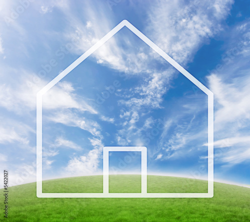 Concept for real estate business or house purchase