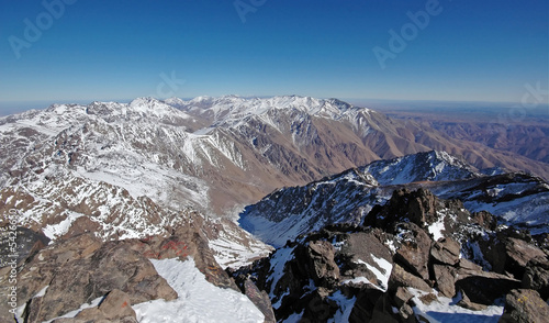 Mountains. Morocco. High-Atlas.
