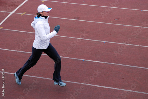 Running on the track © Gorilla