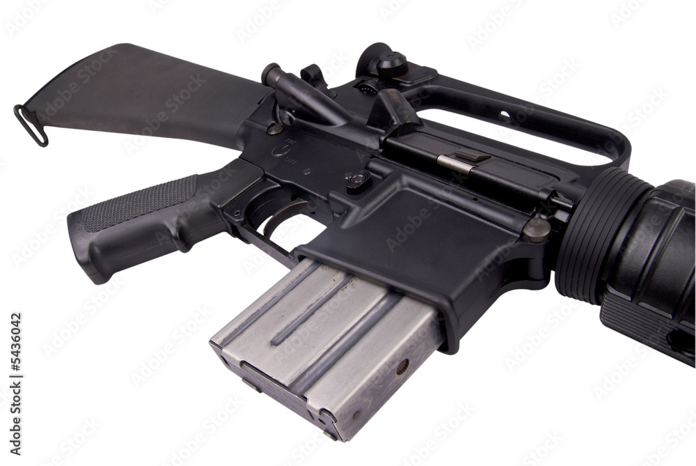 Machine gun detail Machine gun detail