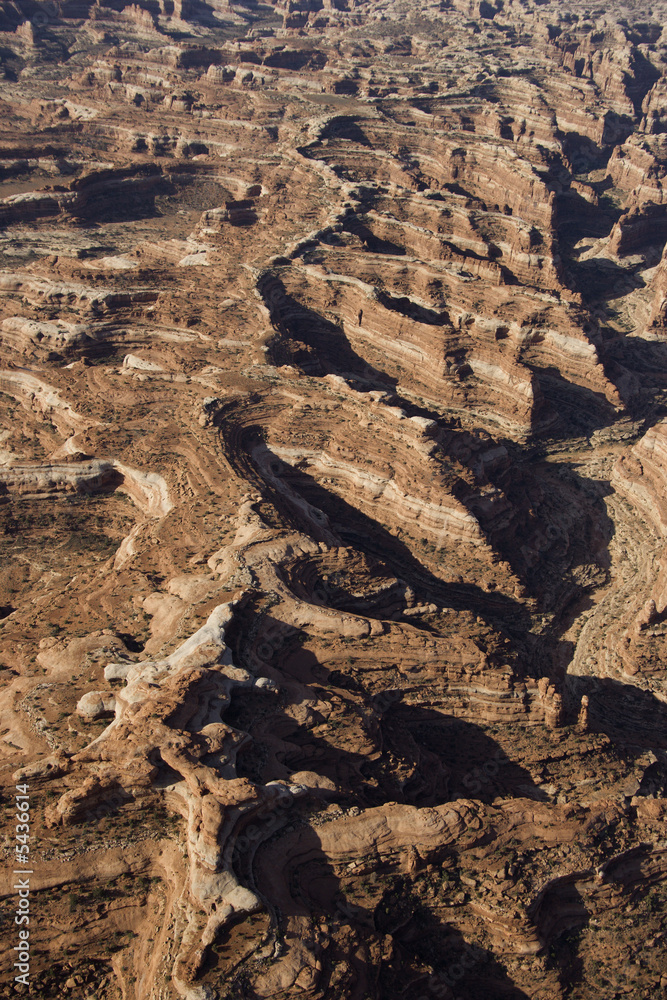 Desert canyon aerial. Desert canyon aerial.