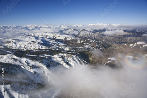 California mountains.