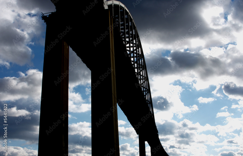 Fototapeta premium Bridge in the Sky