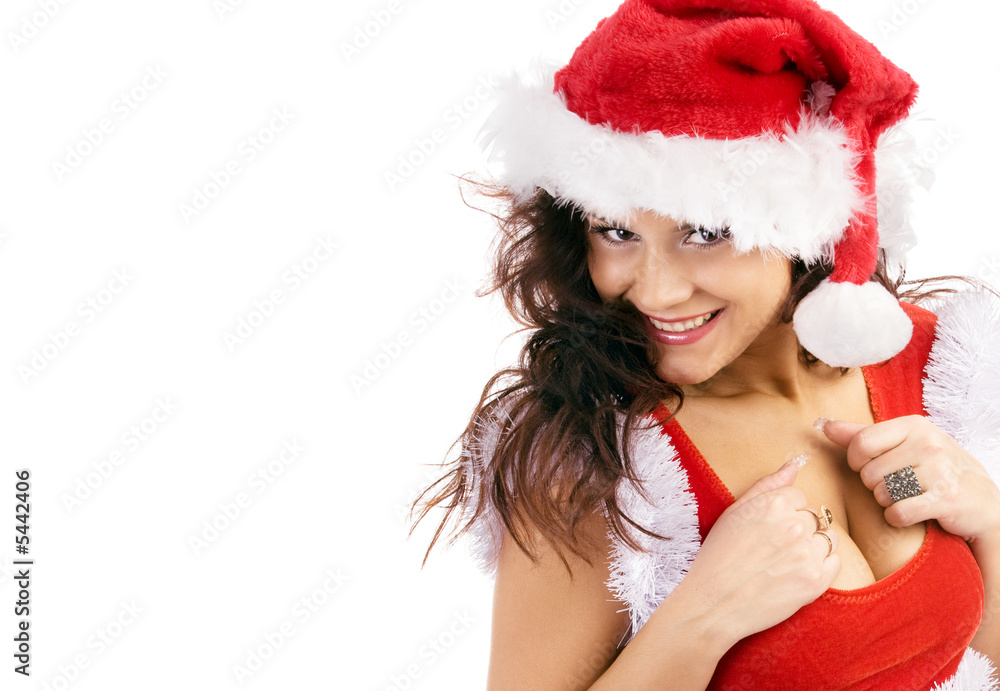 Lovely christmas girl Lovely christmas girl