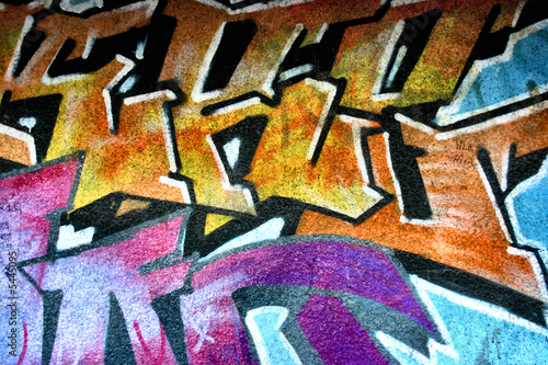 City wall texture - graffiti art abstract background