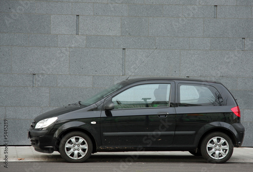 Schwarzes Auto photo