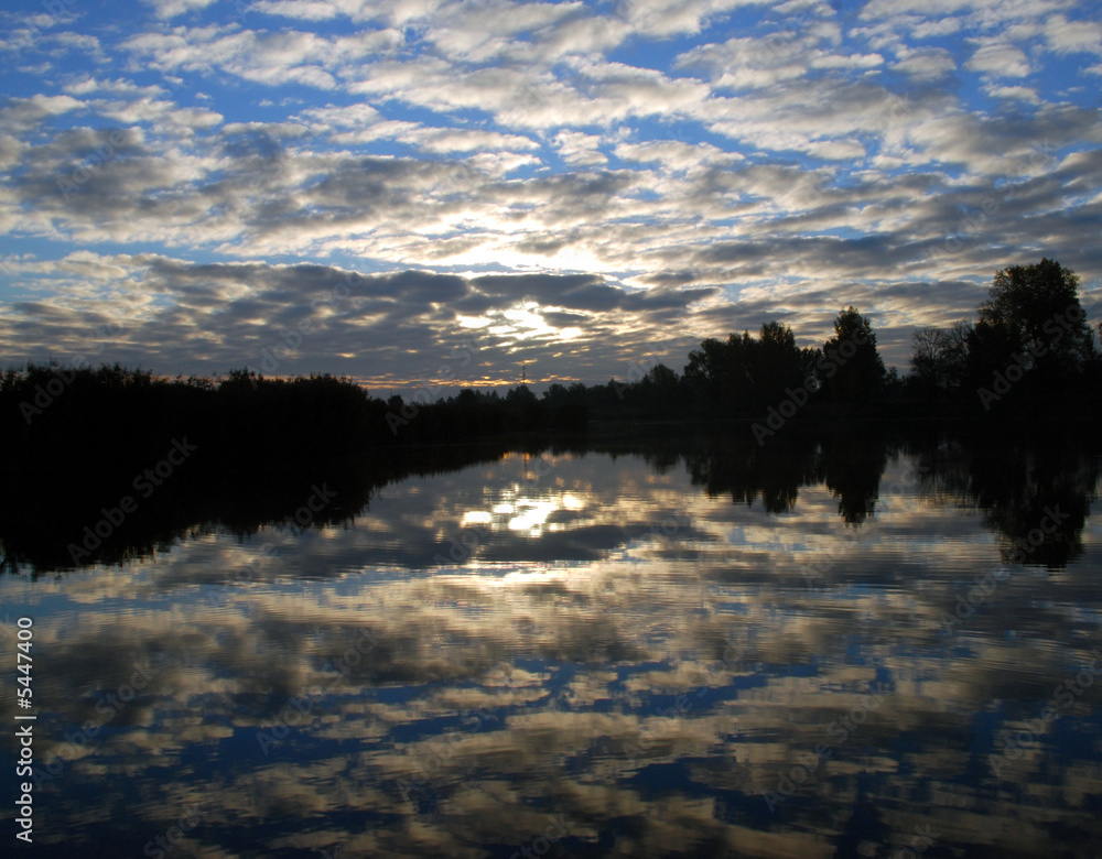 the clouds on the water the clouds on the water