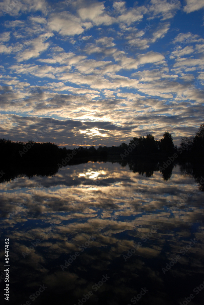 the clouds