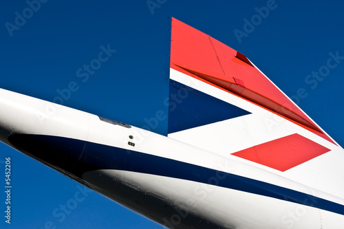 Concorde tail fin
