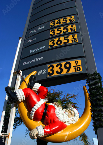 Christmas gift at the pump
