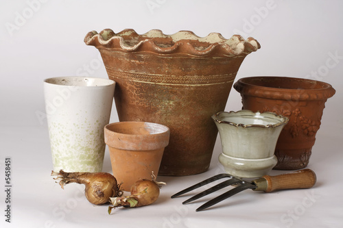 Garden Pots and Tools