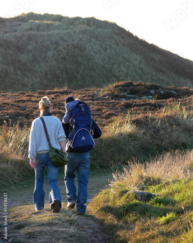 Family Walking
