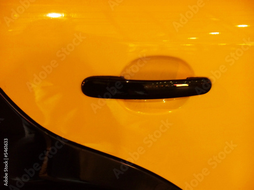 Detalle taxi en Barcelona