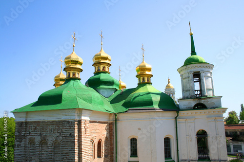 Pecherskaya Lavra church - religious edifice, Kiev, Ukraine photo