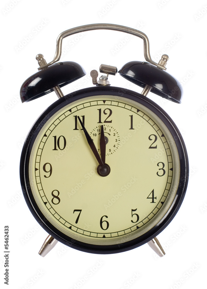 alarm-clock isolated, 5 to 12 alarm-clock isolated, 5 to 12