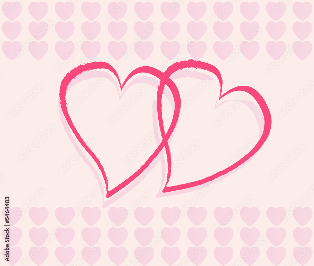 Romantic background, vector illustration Romantic background, vector illustration