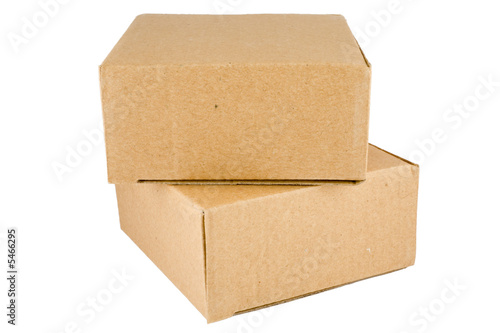 Stacked Cardboard Box