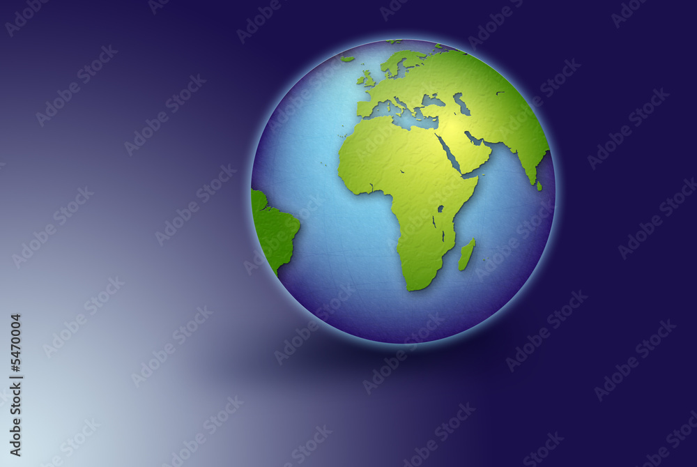 terre globe monde