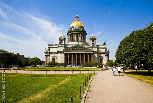 The Isaac's cathedral, St Petersburg