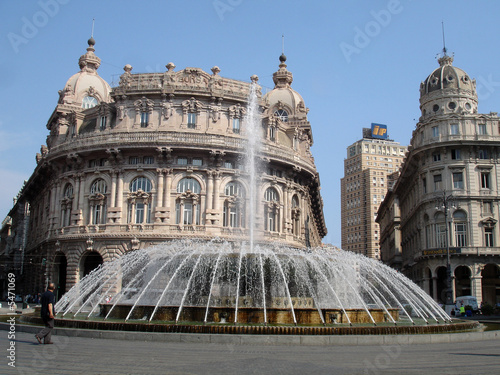 Springbrunnen in Genua / Italien #5471069