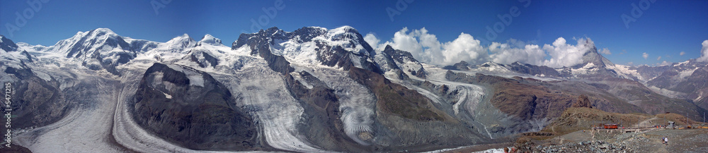 Zermatt - Gornergratpanorama