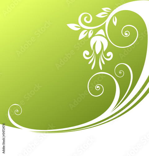 green curl pattern