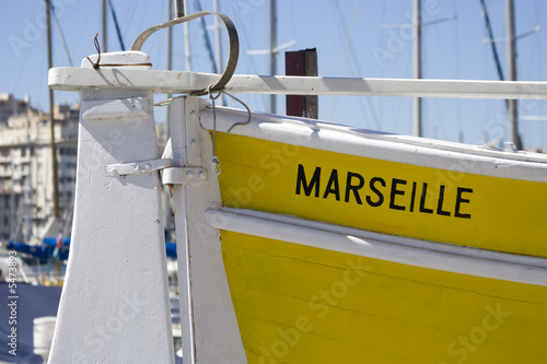 Barque de pêche Marseille