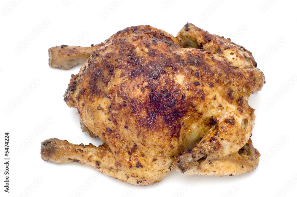 object on white - food - roasting chicken on white object on white - food - roasting chicken on white