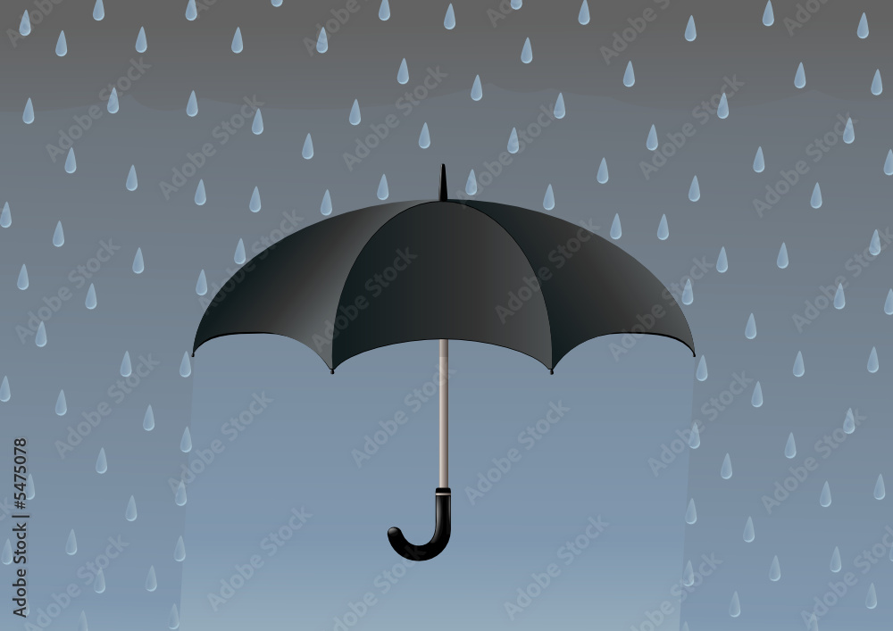 Sous la pluie