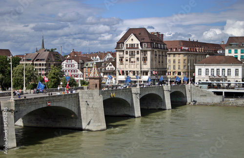 Ancient Bridge on the River Rhine