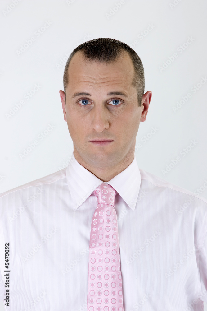 expression face of the actor on a whrite background expression face of the actor on a whrite background