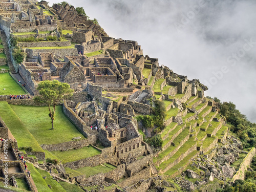 Lost city of Machu Picchu 