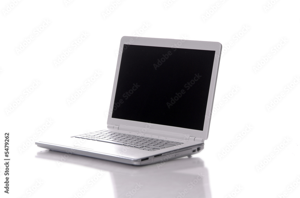a personal computer isolated on white background a personal computer isolated on white background