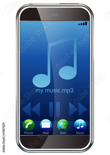 Smartphone : lecteur MP3